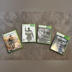 Call of Duty Game Collection - Lot of 4 for Xbox